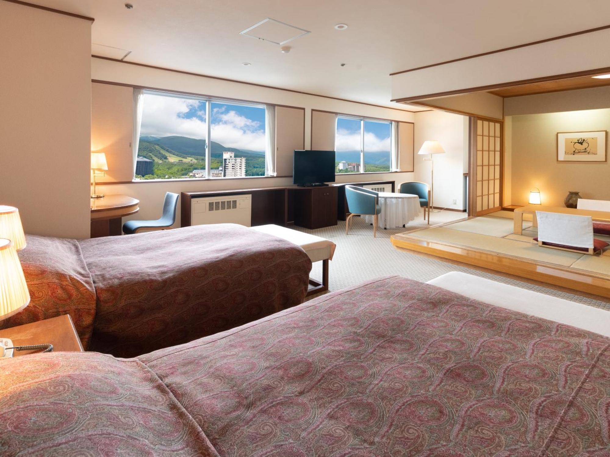 Kusatsu-Onsen Hotel Resort Кусацу Екстериор снимка